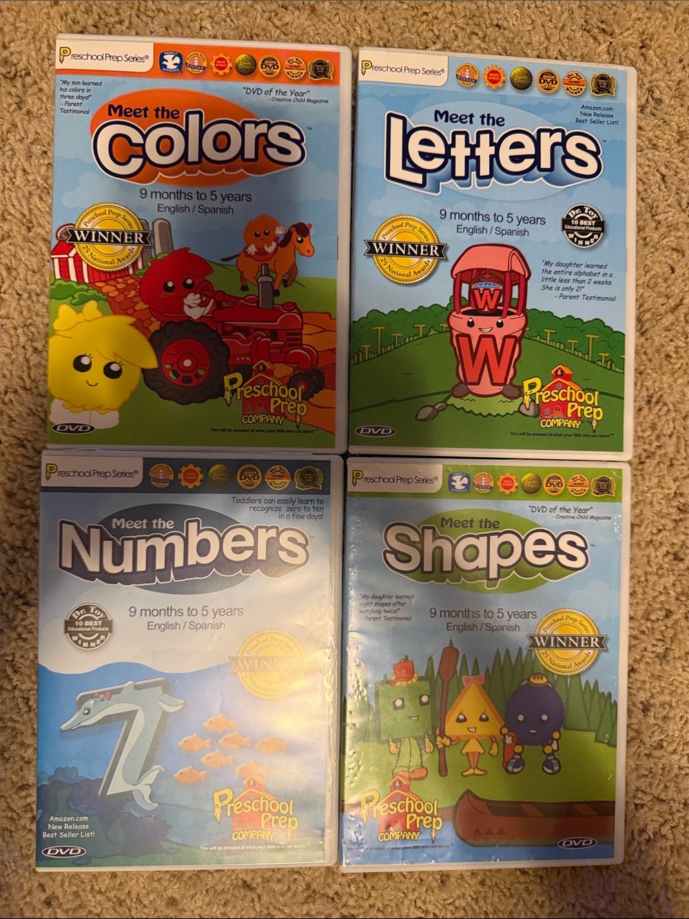 Preschool Prep Meet the Colors DVD - Blue & Multicolor